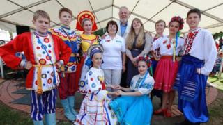 Russian dancers