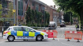 Murder scene near Farm Road, Sparkbrook