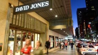 David Jones store
