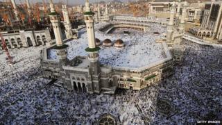 The Grand Mosque in Mecca