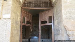 Broken door