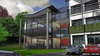Artist's impression of new engineering centre