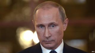 Russia President Vladimir Putin in Shanghai