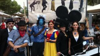 Performers at Avignon Festival