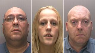 Stephen Redhead, Stephanie Coggan and Jonathan Lindley