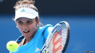 Sania Mirza January 2014