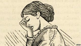 Sick woman