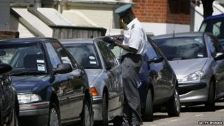 Parking warden