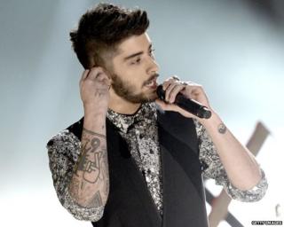 Zayn Malik on stage