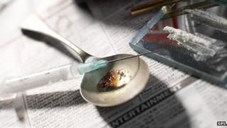 Drug user's apparatus