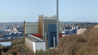 Artist's impression of how the plant could look