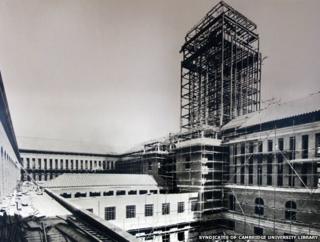 The South Court of the University Library takes shape by Burnard Geen