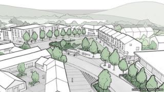 Artist Damian Hirst plans to build 750 homes on his Devon farm