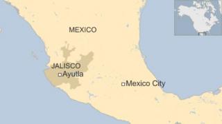 Map of Mexico