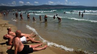 Sunny Beach resort in Bulgaria - file pic