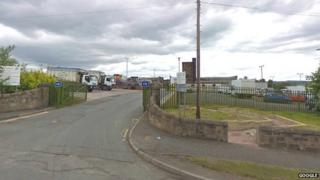 Stobhill household Waste Recycling Centre in Gorebridge