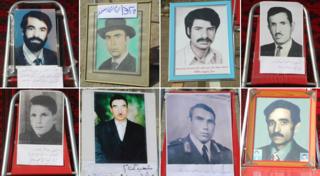 Portraits of those who were executed