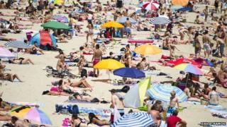 Barcelona beach