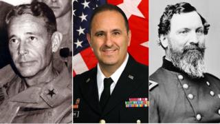 Maj Gen Dillard, Maj Gen Greene, Gen Sedgwick