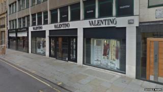 Valentino store, Sloane Street