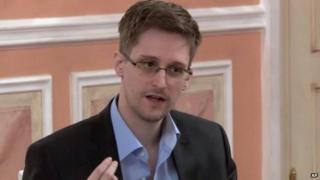File photo: Edward Snowden, 11 October 2013