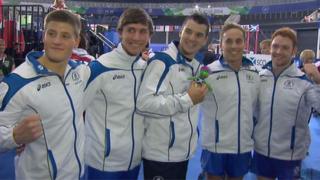 scotland men's gymanists team