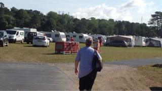 Maes carafanau'r Eisteddfod