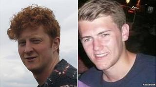Neil Dalton, left, and Aidan Brunger
