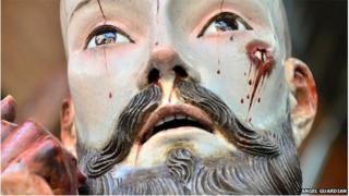 Statue of the Lord of Patience in Mexico