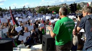 Gaza demo