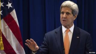 US Secretary of State John Kerry has urged China to maintain peace in the South China Sea