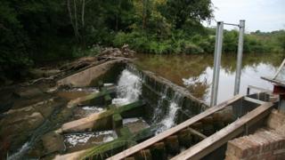 Weir at Neen Sollars