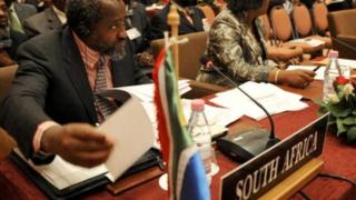 Pallo Jordan attends an African Union cultural ministers conference in Algeriia - 22 October 2008