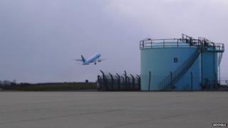 View of Bristol Airport