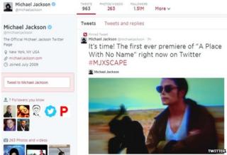 Michael Jackson tweet
