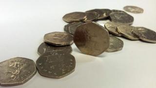 50p coins
