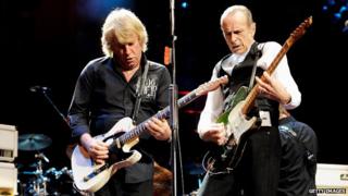 Rick Parfitt and Francis Rossi of Status Quo
