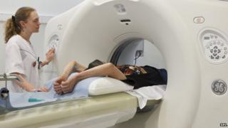 Picture of CT scan