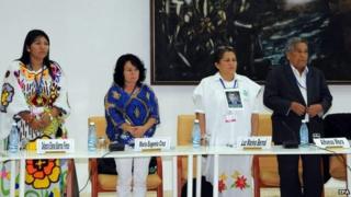 Representatives of the victims join the talks in Cuba for the first time, 16 Aug 14