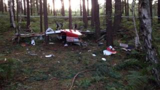 Crash site