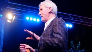 Jeremy Paxman at the Hay Festival