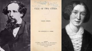 Charles Dickens, George Eliot (Mary Ann Evans) and the signed copy of A Tale of Two Cities
