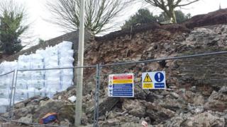 Ludlow wall collapse
