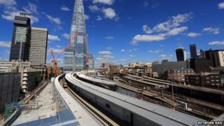 New platforms at London Bridge