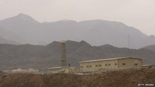 A general view of the Natanz nuclear enrichment facility, as seen in April 2007