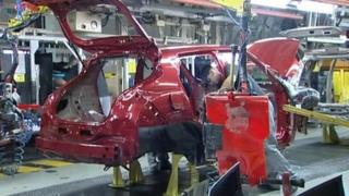 Sunderland's Nissan production line