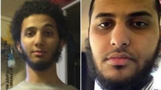Aseel Muthana (left) and older brother Nasser (right)