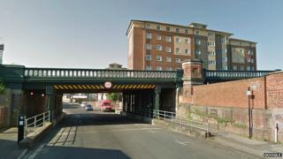 Central Bridge in Southampton