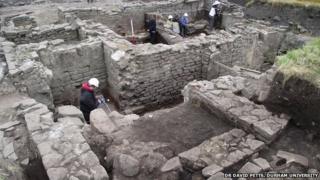 Binchester Roman Town, at Bishop Auckland