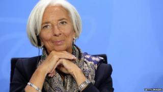 File photo: Christine Lagarde, 13 Mary 2014
